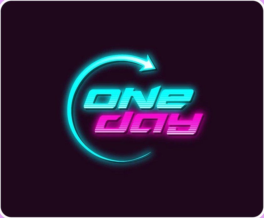 One Day neon logo