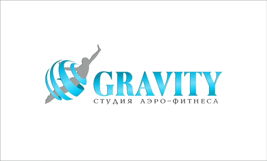 Логотип студии аэро-фитнеса Gravity